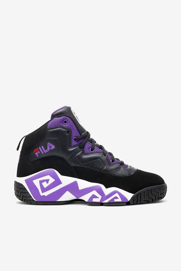 Tênis Fila Homem Pretas/Roxo/Branco - Fila Mb Chunky High En Portugal,JQZA-87026